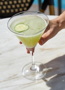 margarita on marble table