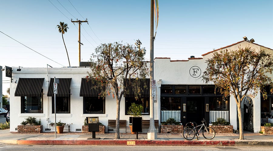 exterior view of Felix Trattoria restaurant