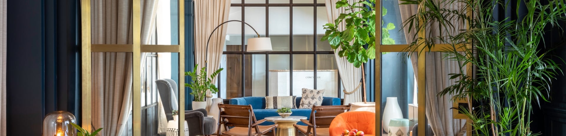lobby area