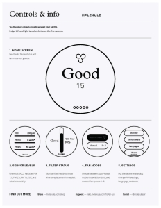 graphic showing controls and info of the Air Pro