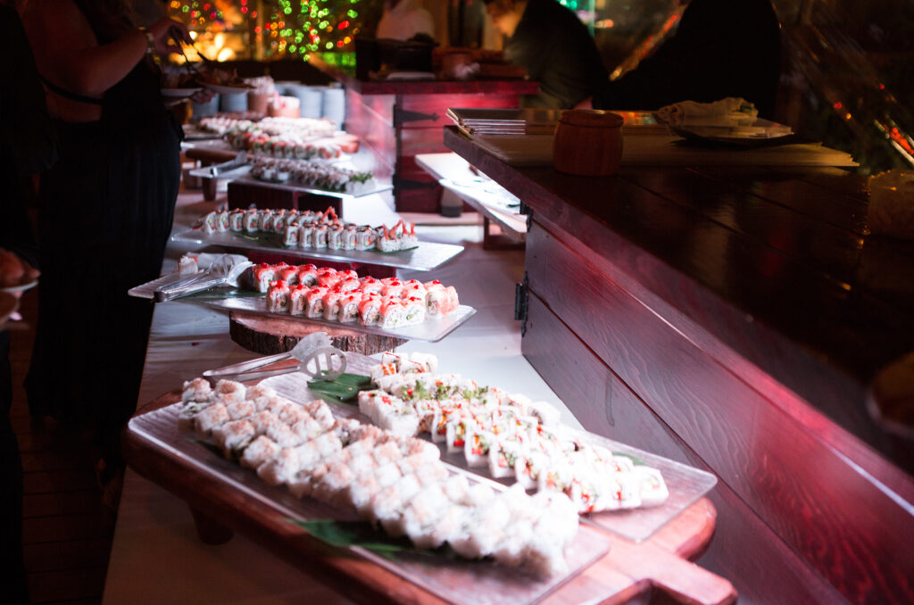 sushi rolls