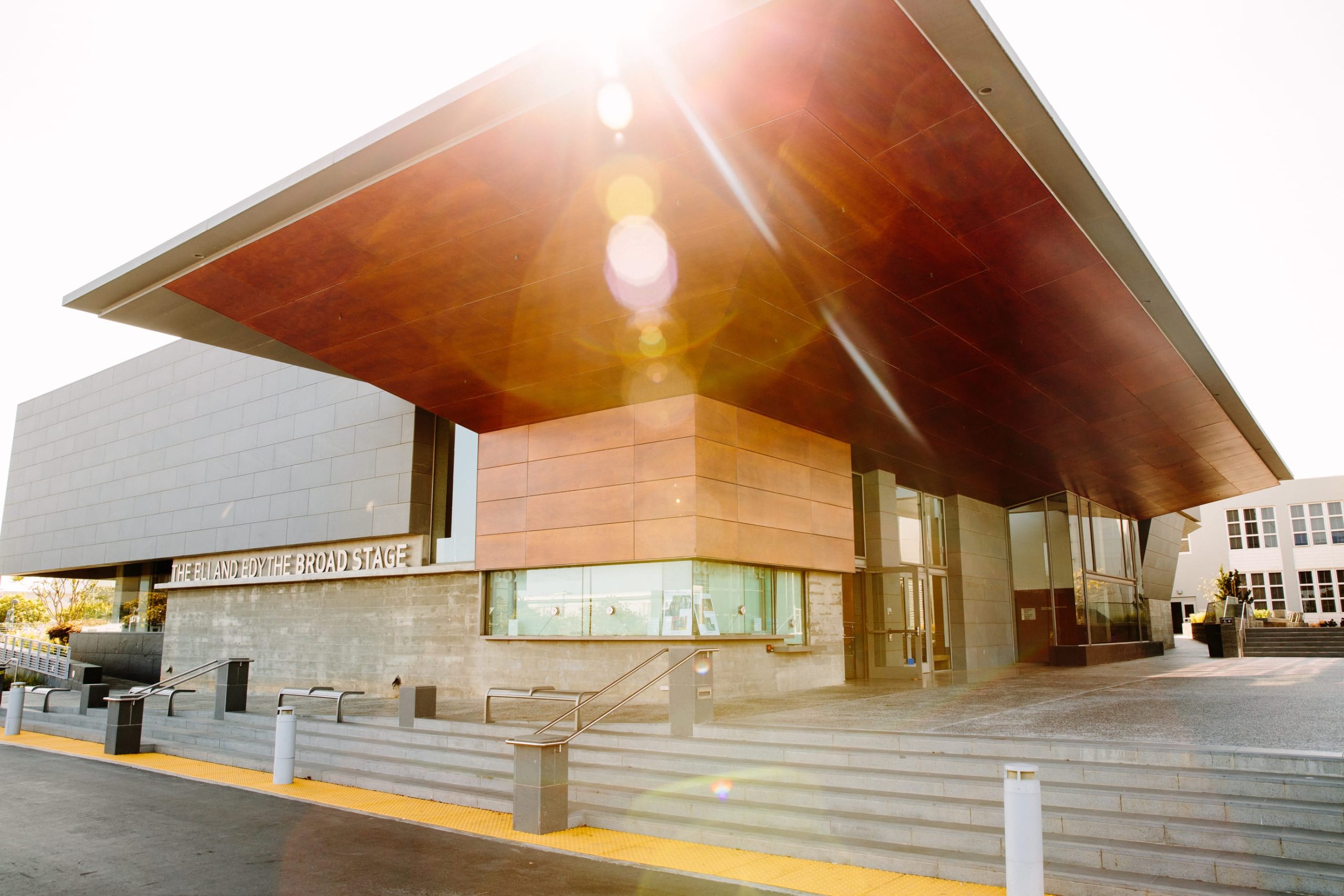 exterior view of the broad theatre