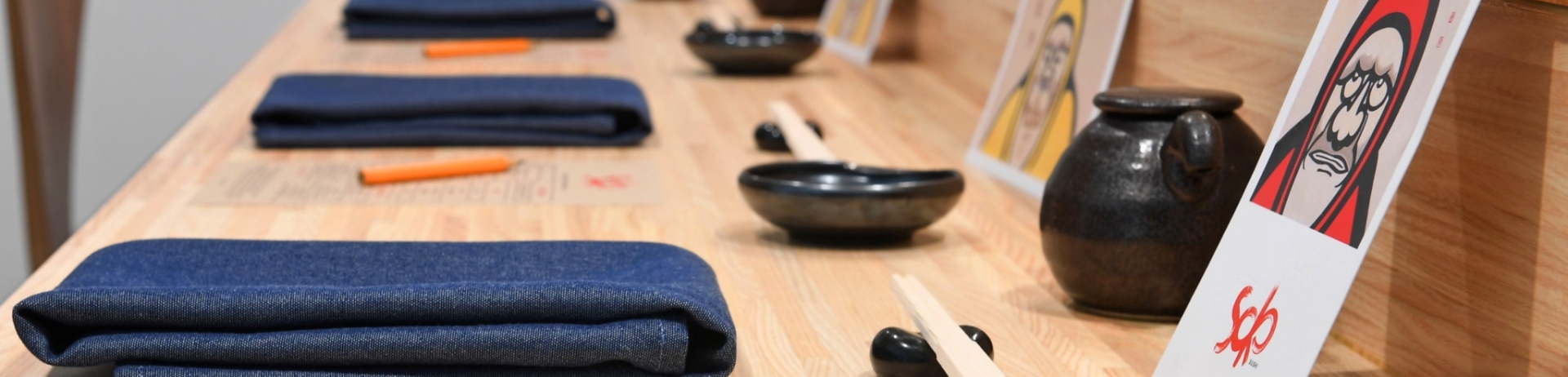 seating close up at soko sushi restaurant