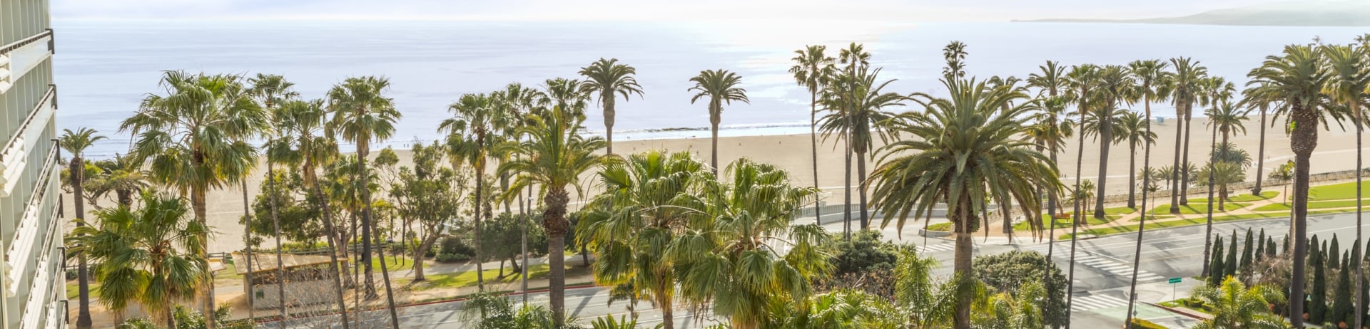 oof top at the Fairmont Miramar Beach hotel in Santa Monica, CA